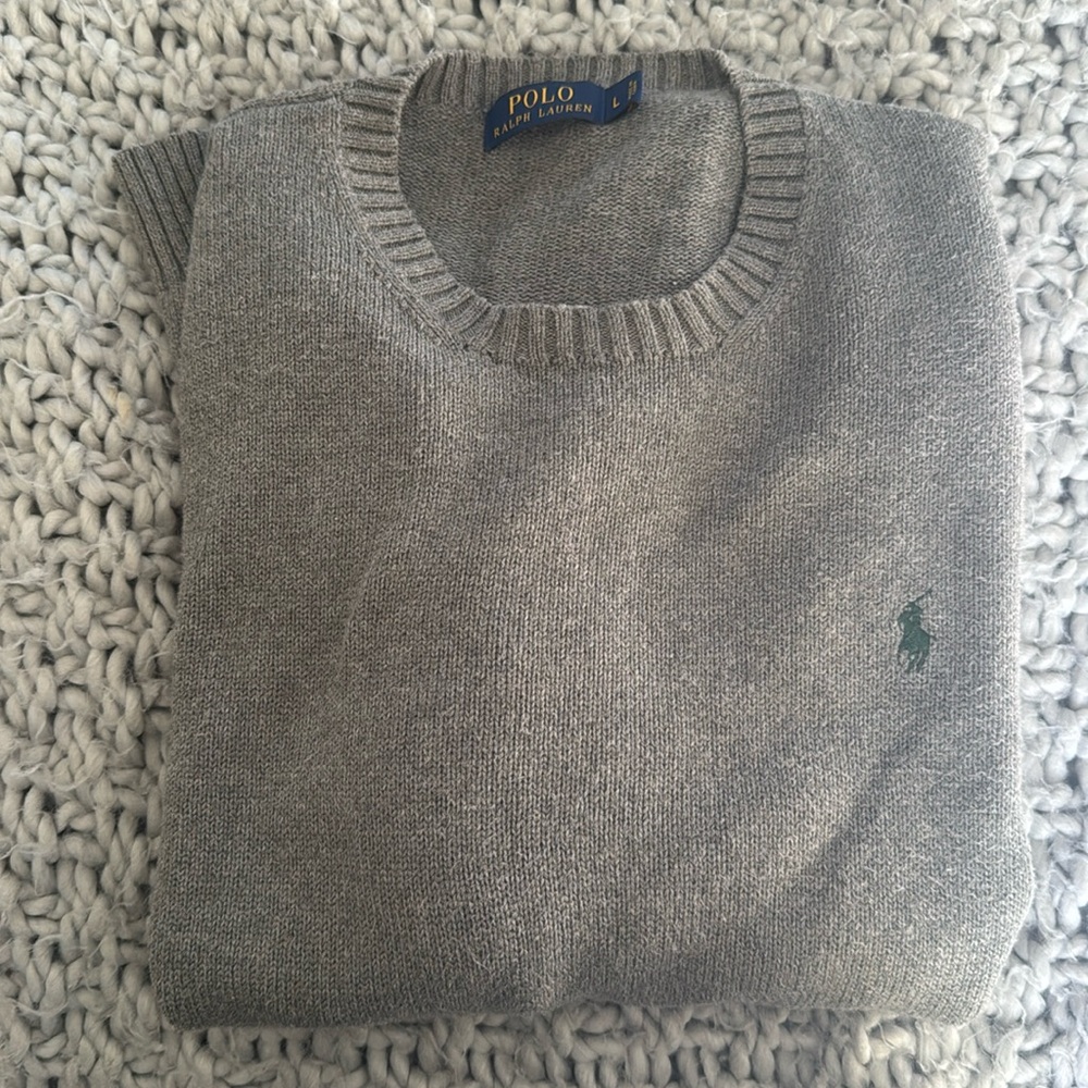 Ralph Lauren Polo Gray Sweater